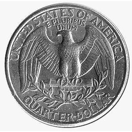 QUICK PICK MAGIC Double Sided Coin 25c (25cent American Quarter) Tails on Both Sides - Same Side Coin - Toss Master!