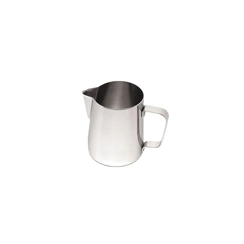 Genware 68601 Stainless Steel Conical Jug, 12oz Capacity
