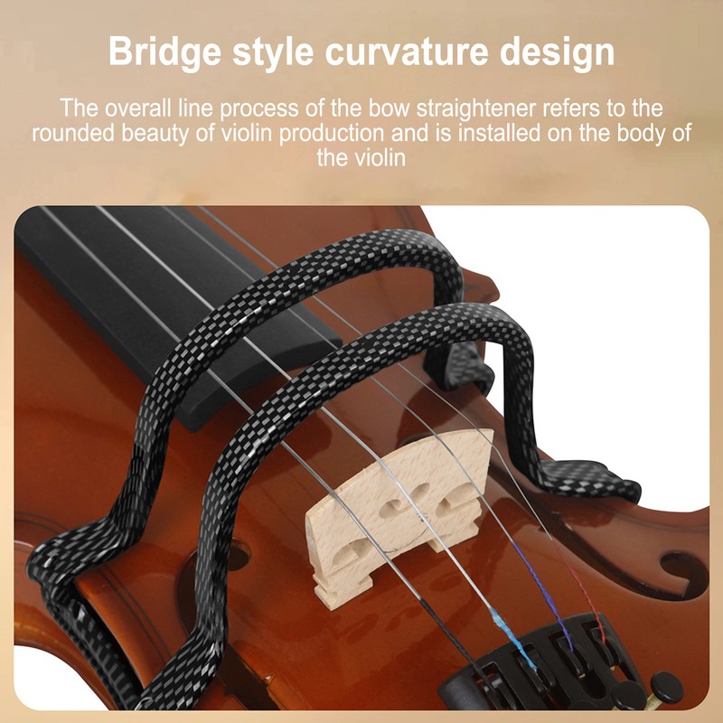 Violin Bow Collimator Straightener Resin Adjustable Portable Professional Violin Bow
