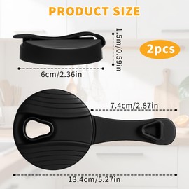 2 Pack Replacement Lids For Good Seasons Salad Dressing Cruet Glasses, Leakproof Good Seasons Cruet Lid, Reusable Compatible with Good Seasons Glass Bottles