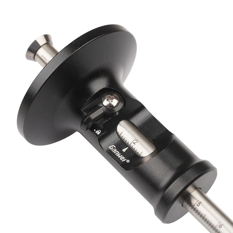 FTtool HRGJ96-BL Wood Scribing Gauge Aluminum Blade Type Adjustable Scale