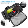 CestMall 3.5L Bicycle Handlebar Bag with Removable Shoulder Strap Bicycle