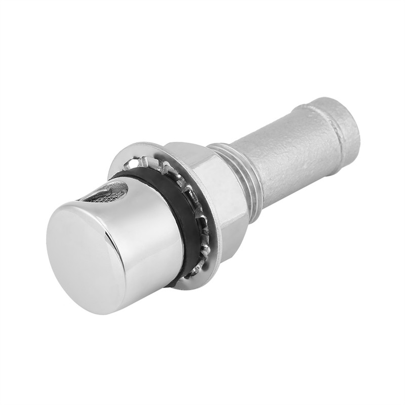 Stainless Steel Marine Boat Straight Fuel Gas Tank Vent With