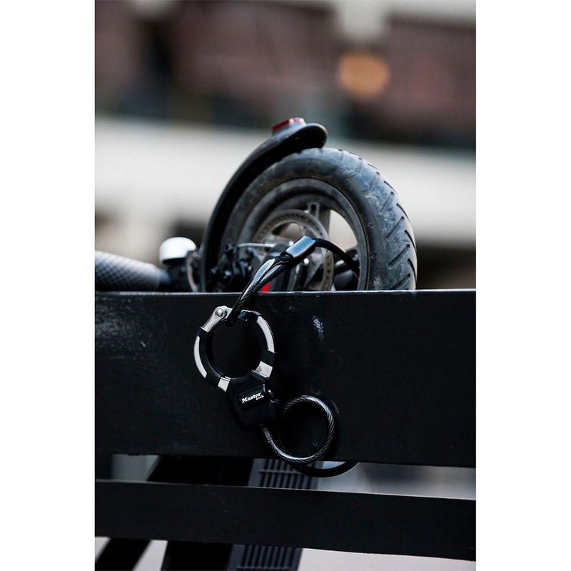 Master Lock Street Cuff 8275 EURDPROBLK Cable Lock with Loop,