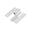 Lift Off Hinge 3" Stainless Steel Door Hinges, 6 Pack