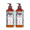 Yves Rocher Crema Corporal Energizante, Frambuesa y Hierbabuena, 390 ml,