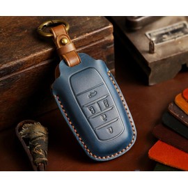 Kinotaka Exclusive Design for Toyota, Leather Smart Key Case for New VOXY 90 Series, Key Case for Noah 90 Series, New Voxy Leather Key Cover, Genuine Leather Key Cover 2022, Latest VOXY NOAH 90 Series