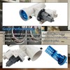 Washer Drain Pump and Filter Assembly WH11X29539, Compatible with GE