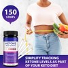 Ketone Urine Test Strips 150pcs for Ketogenic & Low-Carb Diets