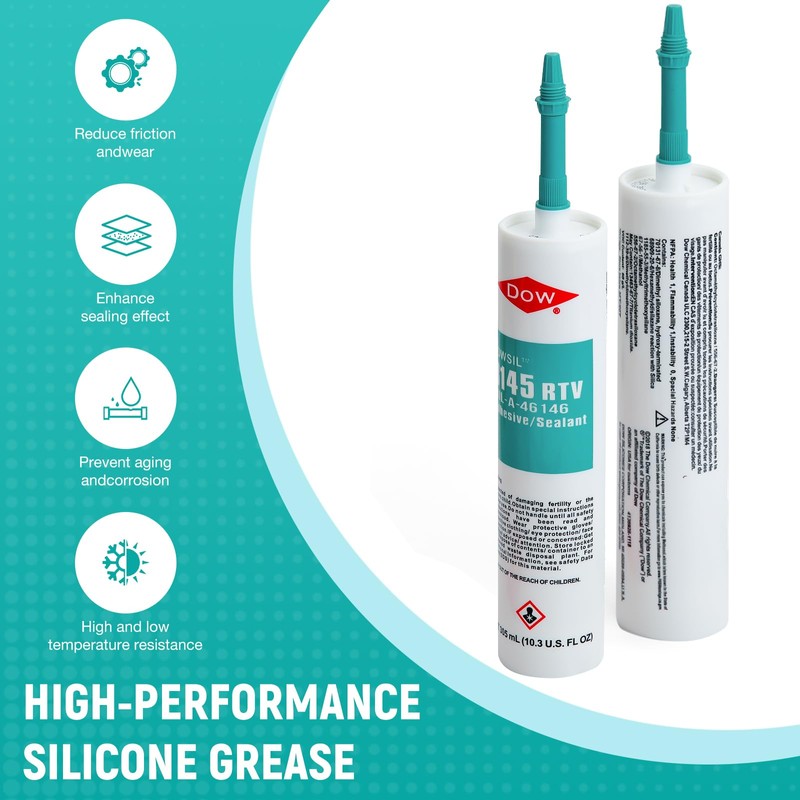 3145 RTV 305ml 10.3oz for Dowsil Adhesive Sealant Mil-A-46146 Electrical