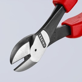 KNIPEX Tools - High Leverage Diagonal Cutters, Multi-Component (7402250), 10 inches