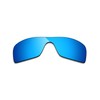 Alphax Ice Blue Mirrored Polarized Replacement Lenses for Oakley Batwolf