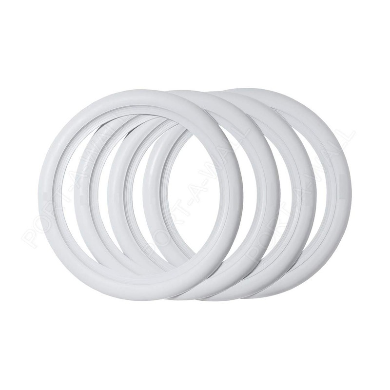 White Wall Portawall Sidewall Topper 14" X2" Wide Tire Insert