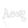LED Neon Sign Yeah Shape Wall Decor Neon Night Light