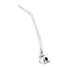 KIMISS Kickstarter Lever, 16mm/0.6in Fit for Kawasaki KE125 KE175 KLX250 200 250cc Pit Dirt Bike Kick Start Starter Lever