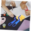 2piezas Rodillos De Esponja para Pintar Brochas Esponja Rodillo para