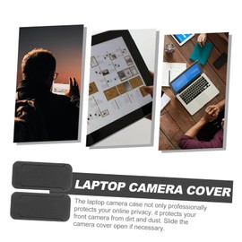 GRIRIW 2pcs Ultra-Thin Webcam Cover Slide for Laptop Mobile Devices Privacy Protector for Camera Use Security Shutter Compatible with Tablets and Smartphones