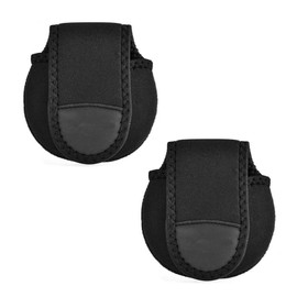 ChangXiang 2Pcs Useful Fishing Reel Protective Case Waterproof Baitcasting Reel Cover Case Portable Spinning Reel Protective Cover for Fishing Tackle Accessories