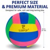 Surpop Soft Indoor Volleyball for Kids, Quiet Size 5 Practice
