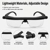 Adjustable Reading Glasses with Variable Focus Lens – +3D to