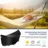 Hammock Cover,Heavy Duty 420D Covers for Outdoor Waterproof,Breathable Hammock Dust