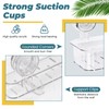 Sekonow Shower Caddy Suction Cup, Large Shower Organizer for Kitchen