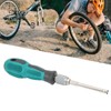 equlup Bicycle Spoke Nipple Screwdriver, Stainless Steel Bicycle Spoke Tool