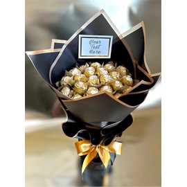 Ferrero Rocher Bouquet Gift. Elegant Bouquet. Chocolate Bouquet Gift