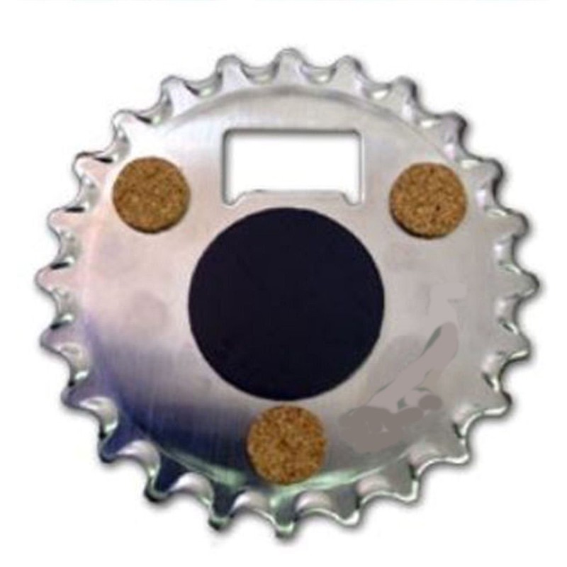 Mulberry Studio Bottle Opener Fridge Magnet Coaster All in One