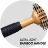 Sam Villa Signature Series Oval Nylon & Boar Bristle Round