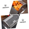 Mipcase Stainless Steel Rotisserie Grill Basket with Movable Door Versatile