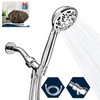 FREZZEL High Pressure Shower Head With Handheld Spray 6 Settings