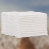 Pack of 40 Square Cotton Wool Pads, 100% Pure Cotton,
