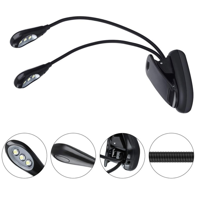 Music Light Music Light Clip On 6 LED Beads Dual
