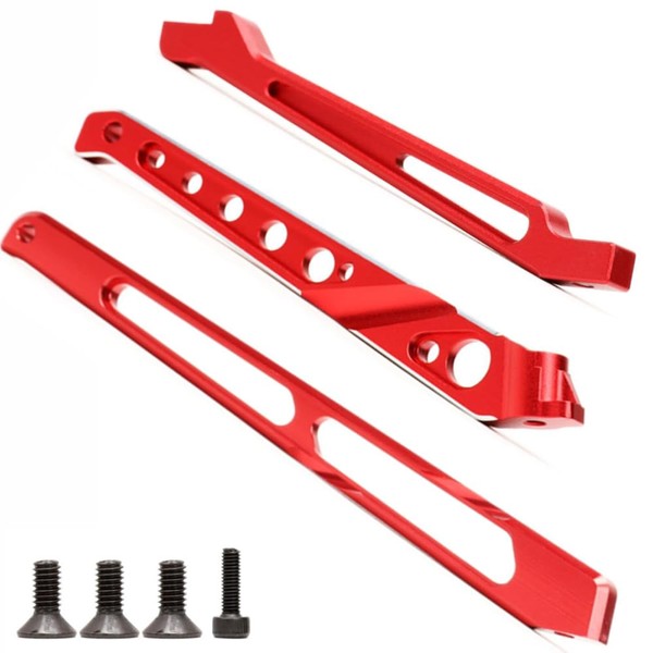 Aluminum Front Rear Chassis Brace Set Upgrades Part for ARRMA