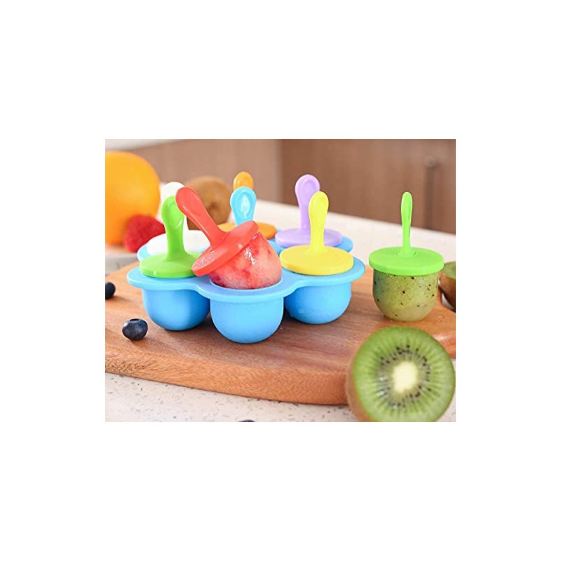 U Chef Moldes de Silicona para Paletas de Hielo, Contenedor