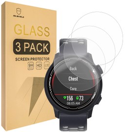 Mr.Shield Screen Protector compatible with COROS PACE 2 [Tempered Glass] [3-PACK] [Japan Glass with 9H Hardness]