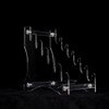 ZIDIHUB Knife display stand，Acrylic Knife Display stand,Suitable for dagger, EDC,