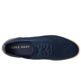 Cole Haan Women's Grand City Platform Stitchlite Oxfords, Navy Knit/Ivory, 8