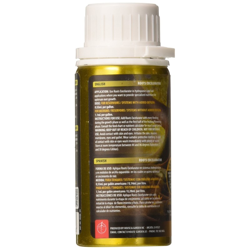 House & Garden Roots Excelurator Gold, for Plant Cuttings and
