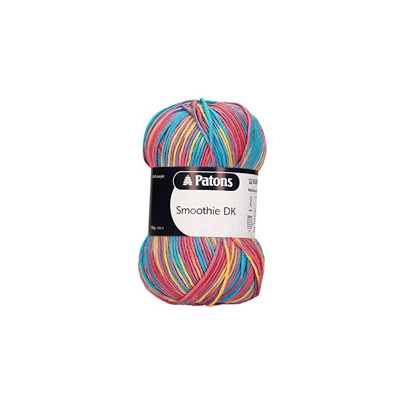 Patons Knitting Yarn, Acrylic, Multi Mix, One Size