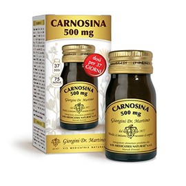 Dr Giorgini CARNOSINA 500 mg pastiglie - 30 g (integratore di carnosina, dosi per 37 giorni)