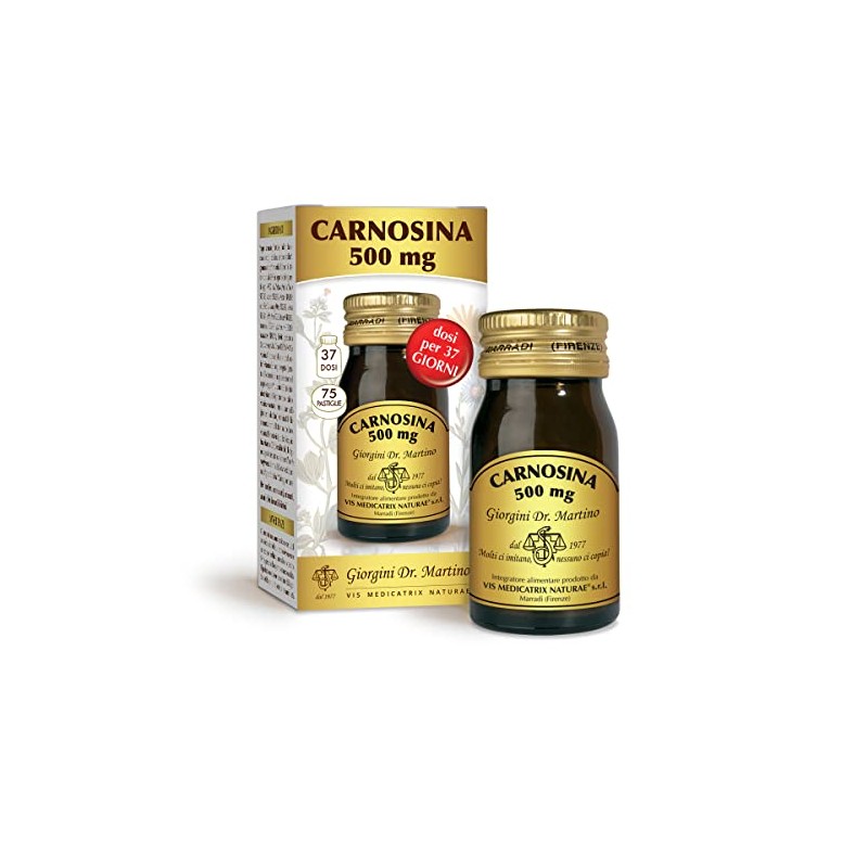 Dr Giorgini CARNOSINA 500 mg pastiglie - 30 g (integratore