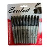 Prime Necessities Everlast Permanent Marker, Fine Point, Black - Pack