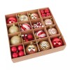 Unbranded 40 Piece/ box Christmas Tree Ornaments Unique Round Christmas