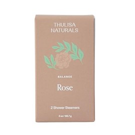 Shower steamer | rose | 2 pack gift set