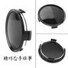 Rhinotuning DIY Wheel Center Caps, Set of 4 (Black, 74mm