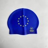 Sargoby Fitness European Union Adult Standard Size Swim Cap for