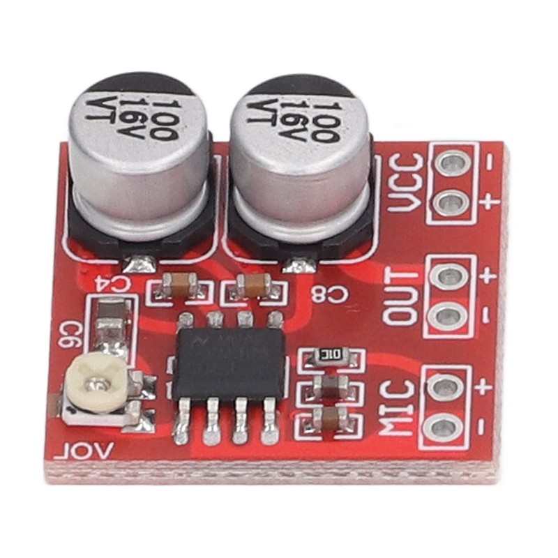 Microphone Amplifier Module Electret Microphone Amplifier Module LM386 Microphone Amplifier