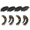BREMBO Kit De Balatas Bajos Metales Y Zapatas Compatible con